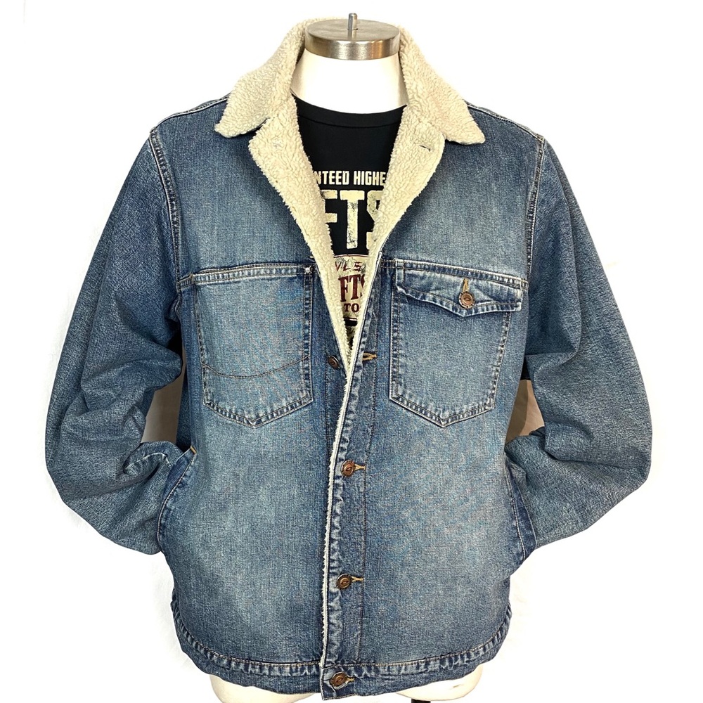 Vintage Oakley Jean Sherpa Jacket Added Pictures L - Picture 1 of 4